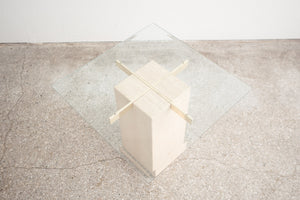 Minimalist Stone Side Table