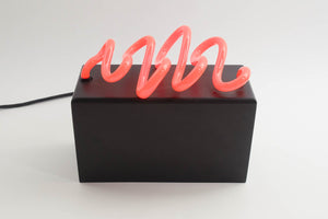 Neon Squiggle Lamp