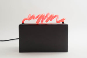 Neon Squiggle Lamp