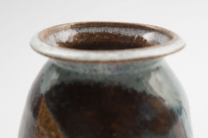 Studio Pottery Face Vase