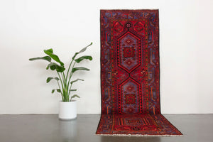 3.5x11 Persian Zanjan Rug | TIRGAR