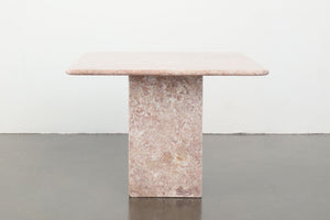 Pink Marble Side Table
