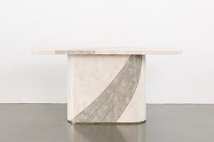 Tessellated Stone Console Table