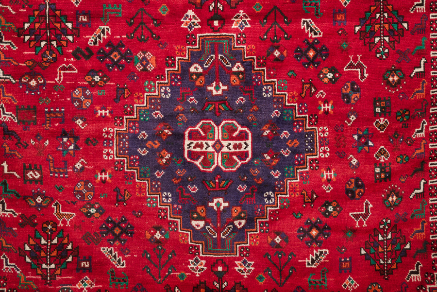 7x9.5 Persian Shiraz Rug | ZAKARIA