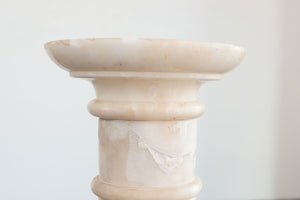 White Stone Pedestal