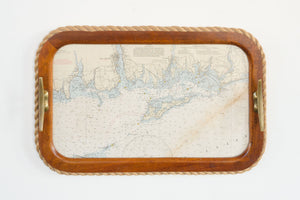 New England Map Tray