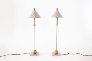 Pair of Sonneman Lamps