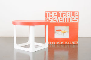 'Table For The 70s' Side Table