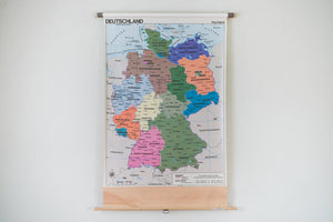 Schoolhouse Map of Germany