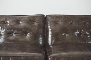 Henredon Leather Sofa