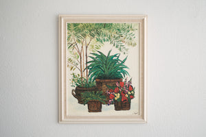 Original Plant Painting