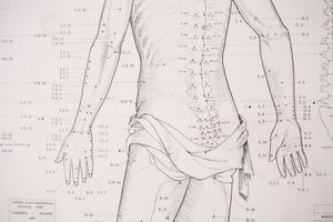 70s Acupuncture Chart