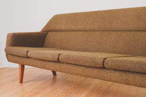 MCM Brown Tweed Sofa