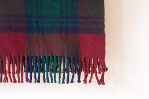 Scottish Tartan Wool Blanket