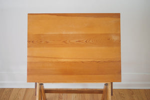 Vintage Oak Drafting Table