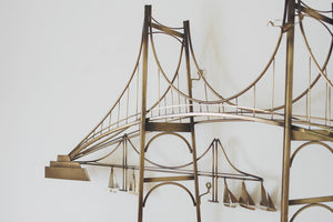 Jere Brass Bridge Sculpture