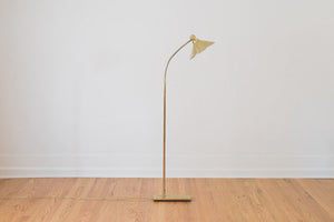 Brass Gooseneck Floor Lamp