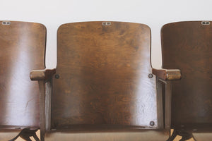 Antique Theater Chairs