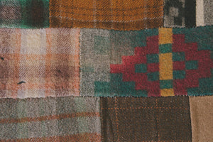 Vintage Quilt Ottoman