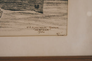 1930's Steamship Sketch