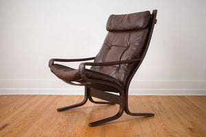 High Back Leather Siesta Arm Chair