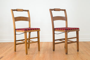 Buffalo Plaid Folding Chairs