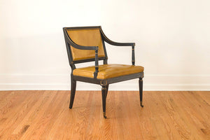 Regency Leather Chairs