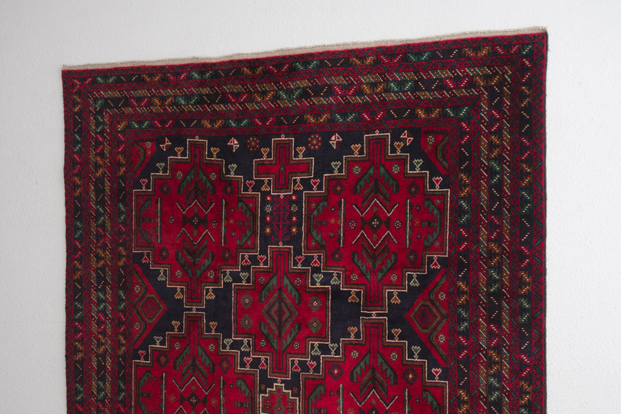 6.5x9 Afghani Rug | SANGA