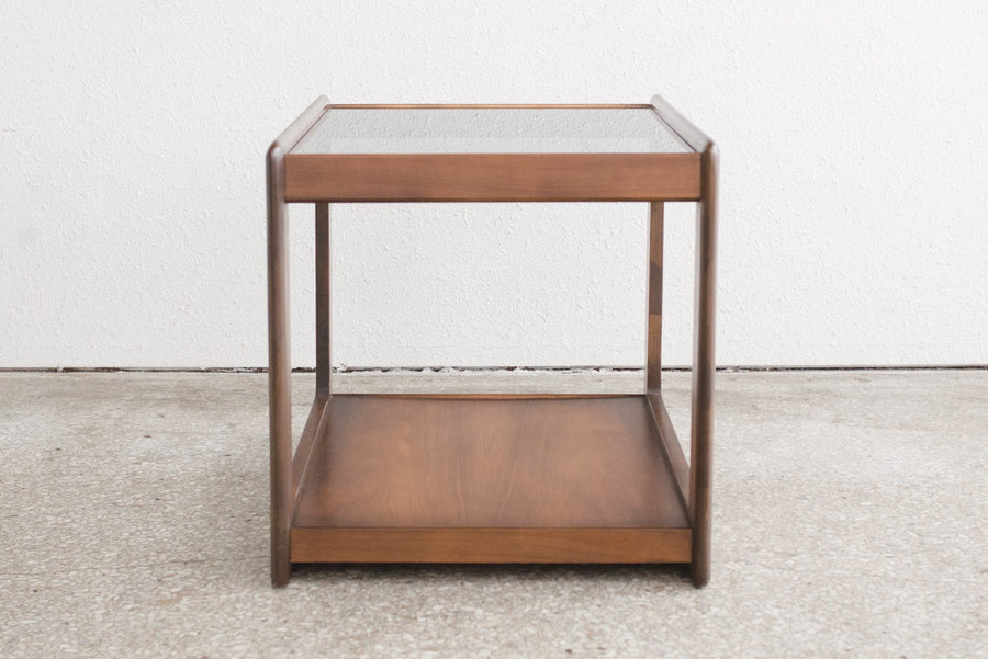 MC Smoked Glass Side Table