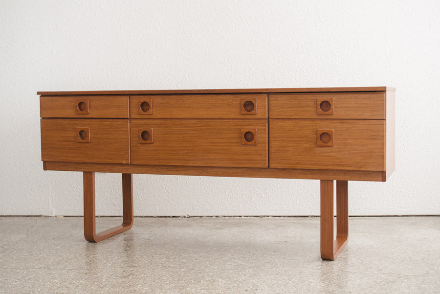 Mid Century Schreiber Lowboy