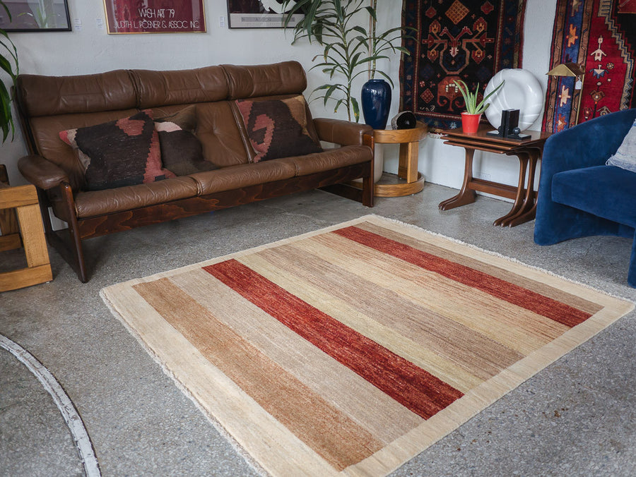 5x5.5 Peshawar Ziegler Rug | KOMAL