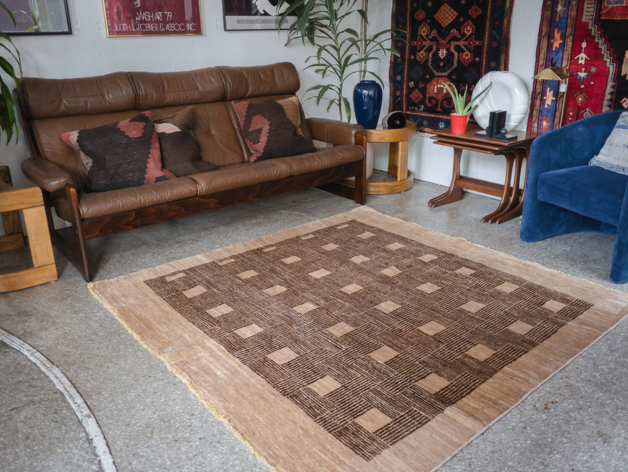 5.5x5.5 Ziegler Chobi Rug | DELKASH