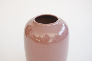 Tall Mauve Haeger Vase