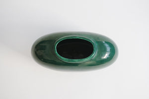 Dark Green Haeger Vase