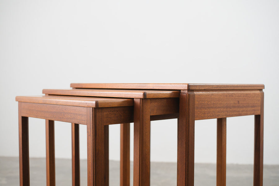 MC Teak Nesting Tables