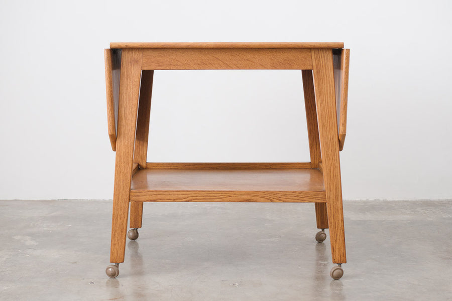 Light Oak Bar Cart