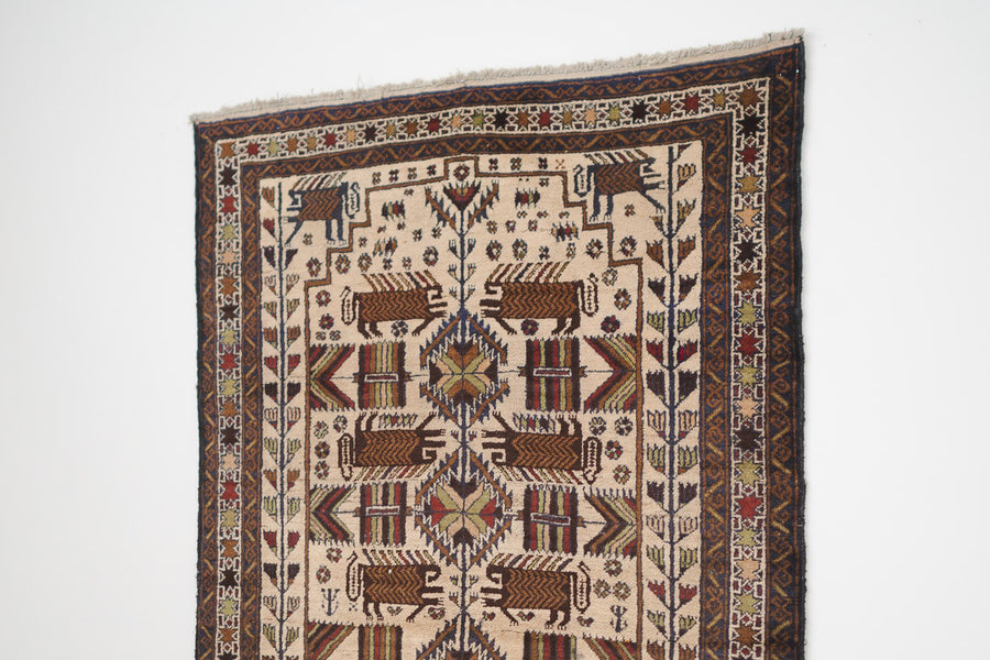 4x6 Afghan Rug | TAHIR