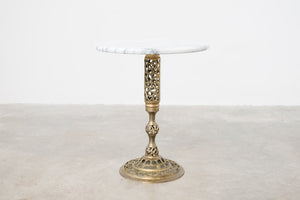 Marble & Brass Table