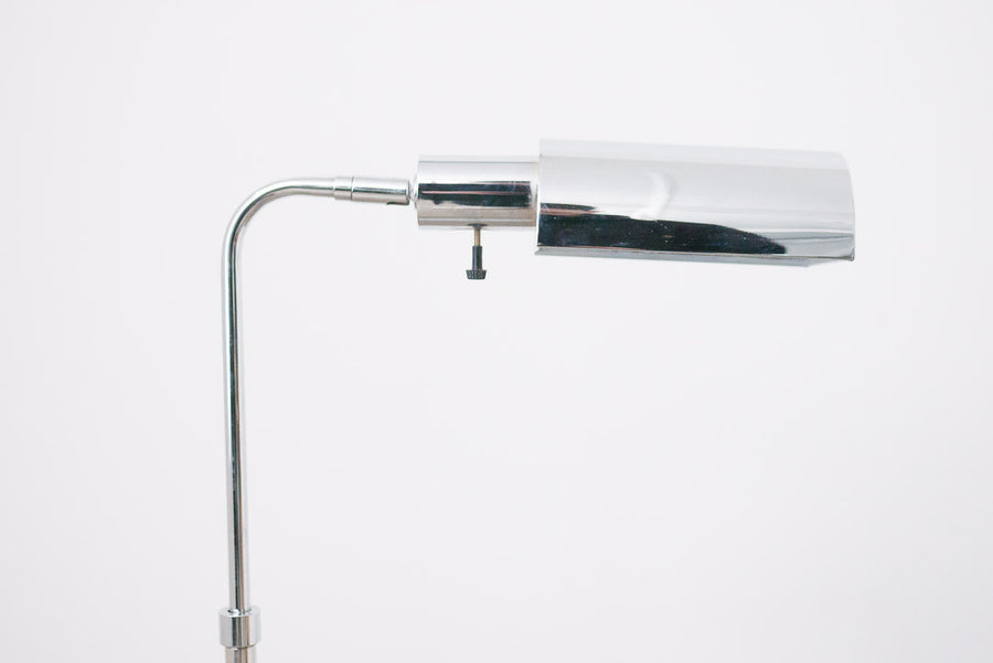 Chrome Pharmacy Floor Lamp