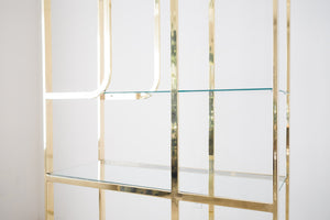 MC Gold & Glass Shelves