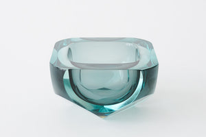 Faceted Glass Bowl / Ash Tray