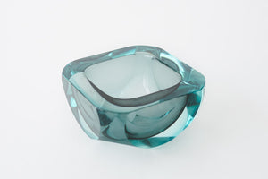 Faceted Glass Bowl / Ash Tray