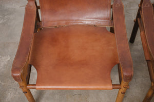 MC Leather Sling Chairs
