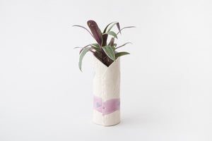 Cradle Lily & Studio Pottery Planter