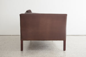Danish Leather Stouby Sofa