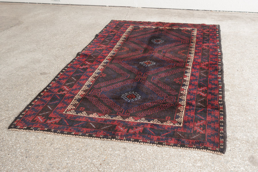 3.5x5.5 Afghan Rug | FARIBA