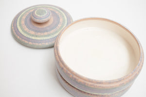 Pastel Ceramic Jar