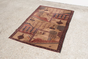 3x4.5 Afghan Rug | BABRAK