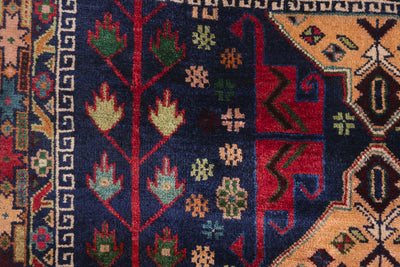 3x4.5 Afghan Rug  ZAMDA - Homestead Seattle