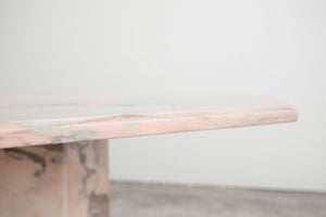 Pink Marble Coffee Table